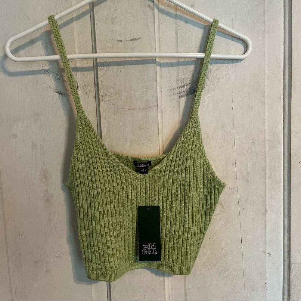 (NWT) WILD FABLE CROPPED TOP (LARGE)
